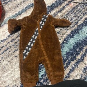 Infant Chewbacca onesie